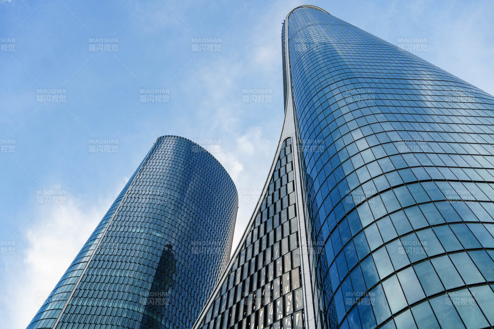 现代高楼建筑群图片