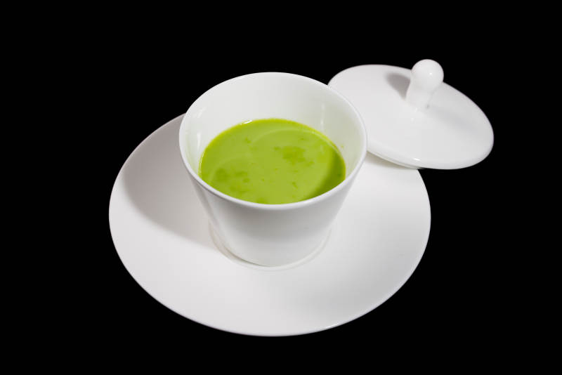 抹茶拿铁 清新享受图片