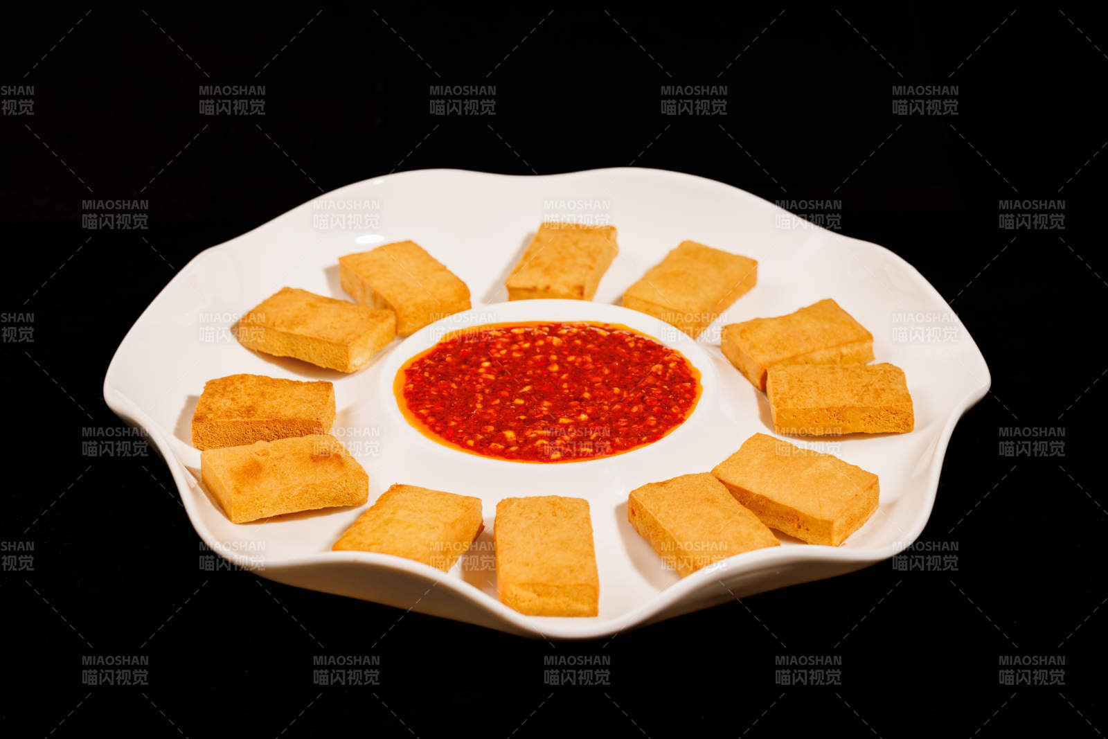 香辣豆腐干图片