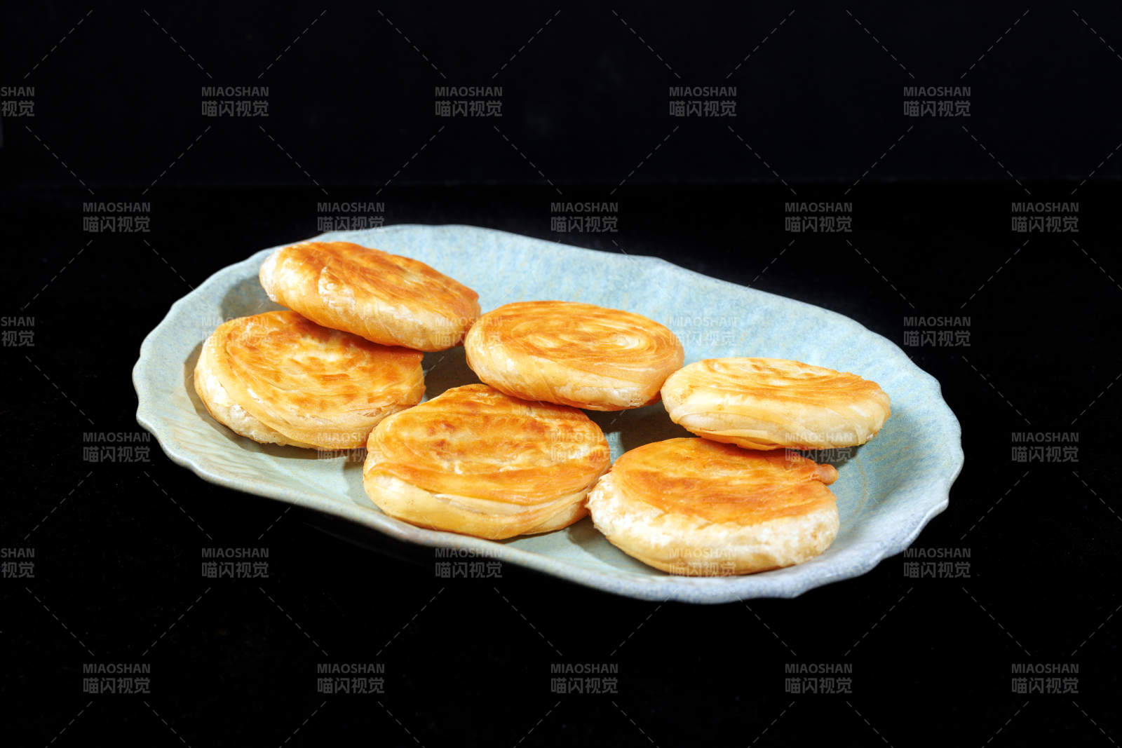 金黄酥饼 美味诱人图片