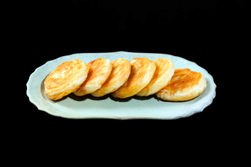 金黄酥饼 美味诱人图片