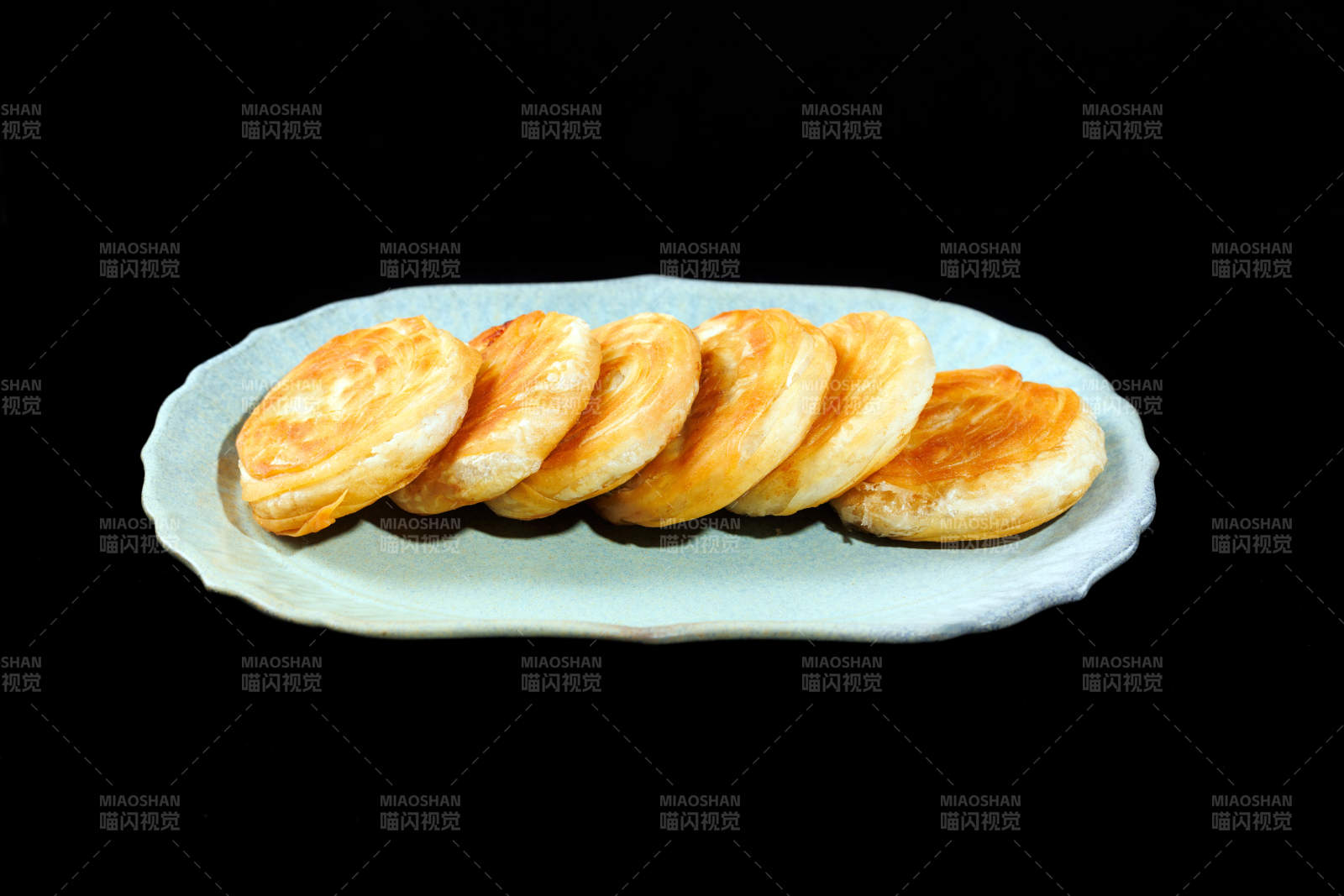 金黄酥饼 美味诱人图片