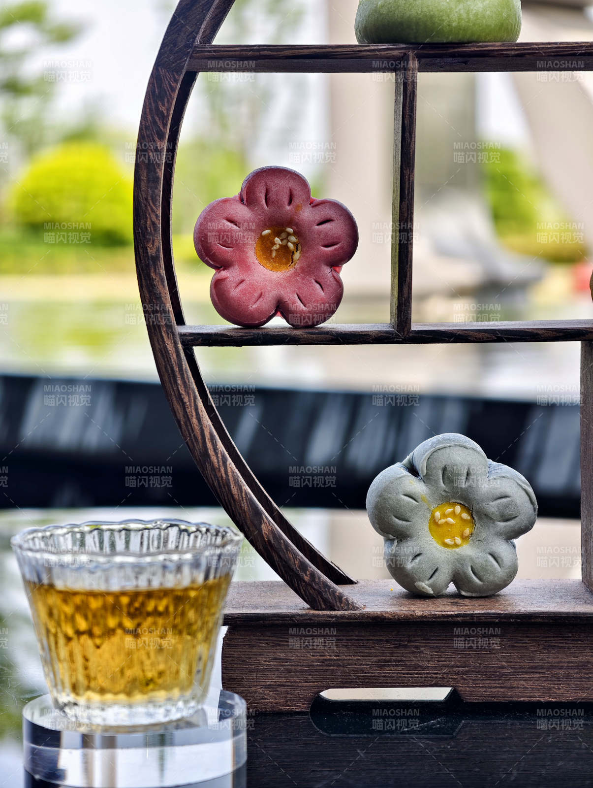 茶香花影 静谧时光图片