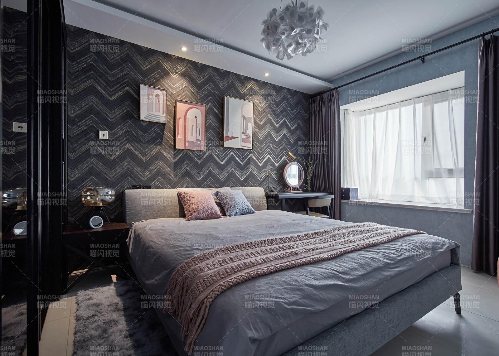 现代简约卧室设计图片