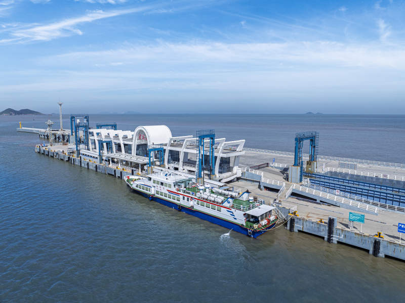 现代化港口码头航拍图图片