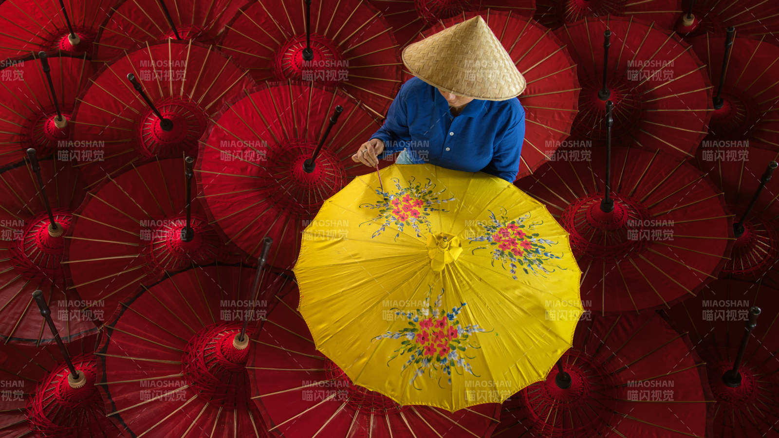 泉州非遗油纸伞图片