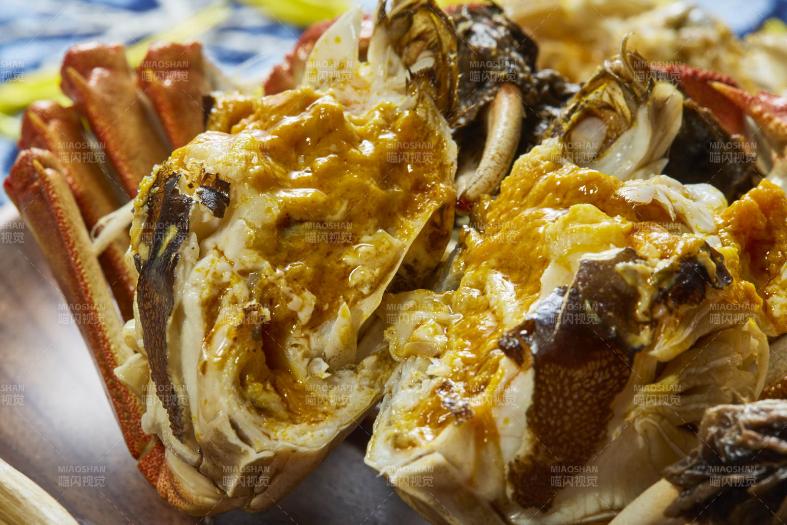 美味蟹黄 鲜香诱人图片