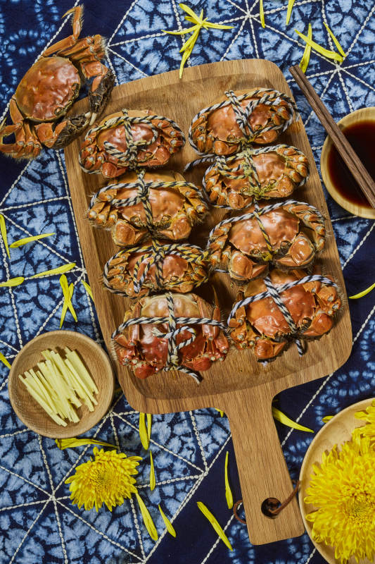 秋日蟹宴 美味呈现图片