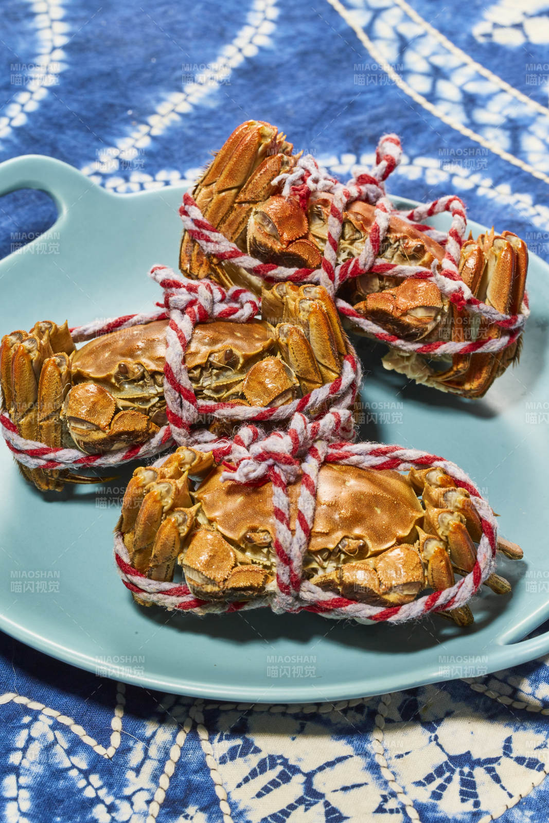 绑绳螃蟹 美味待煮图片