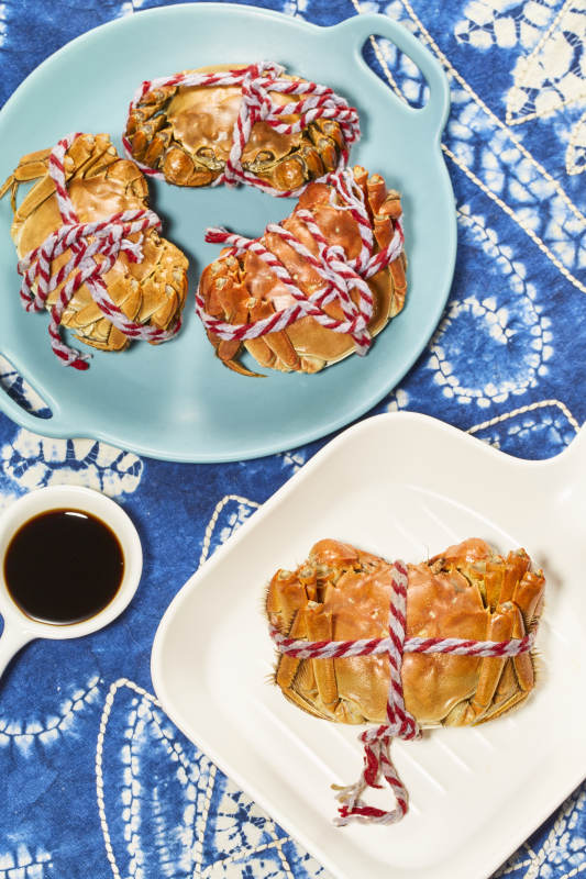 美味螃蟹 秋日佳肴图片