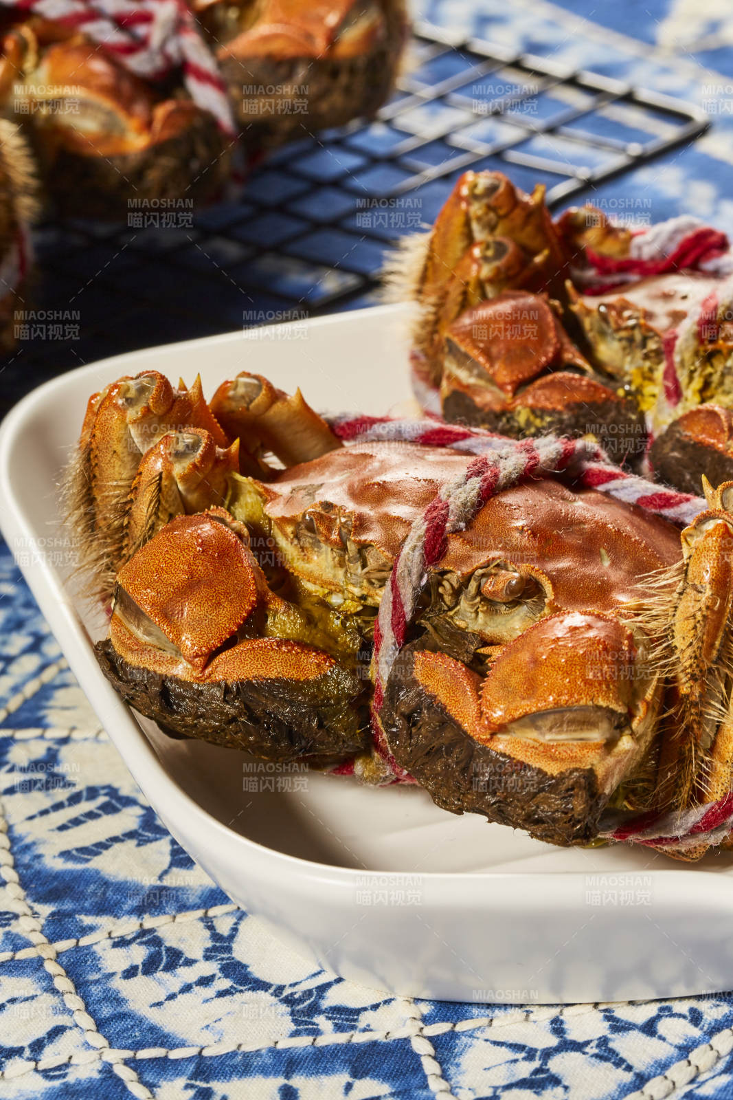 清蒸大闸蟹 美味佳肴图片