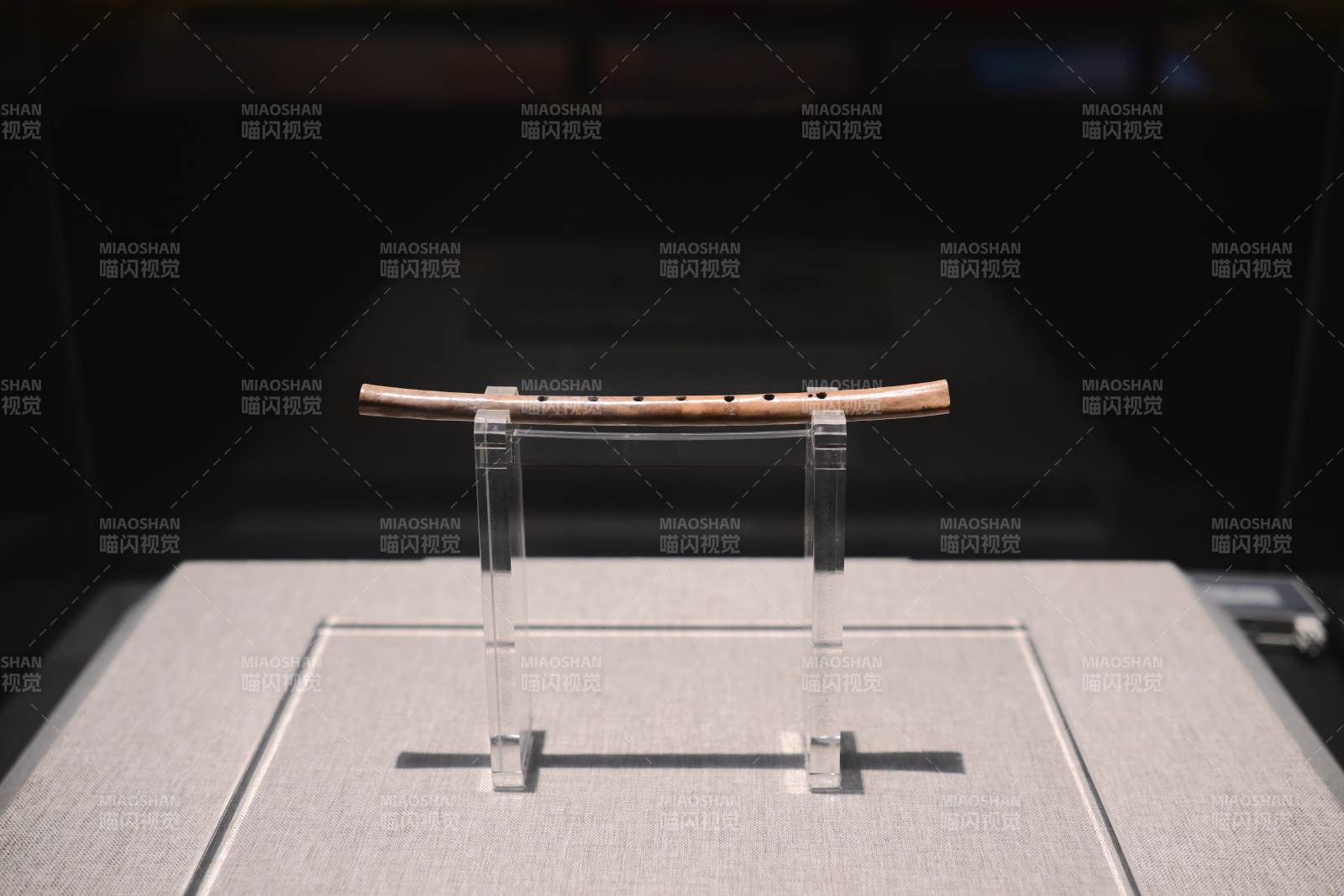 河南省博贾湖骨笛 静谧之美图片