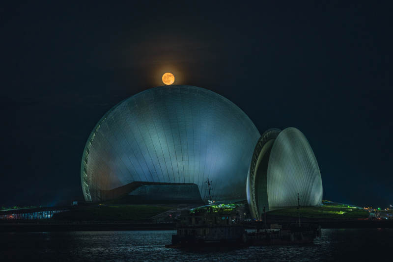 珠海日月贝月出图片