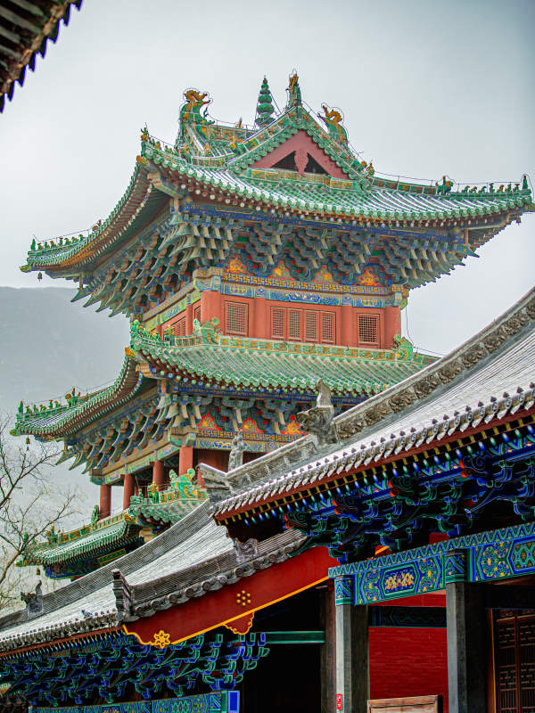 河南登封嵩山少林寺图片