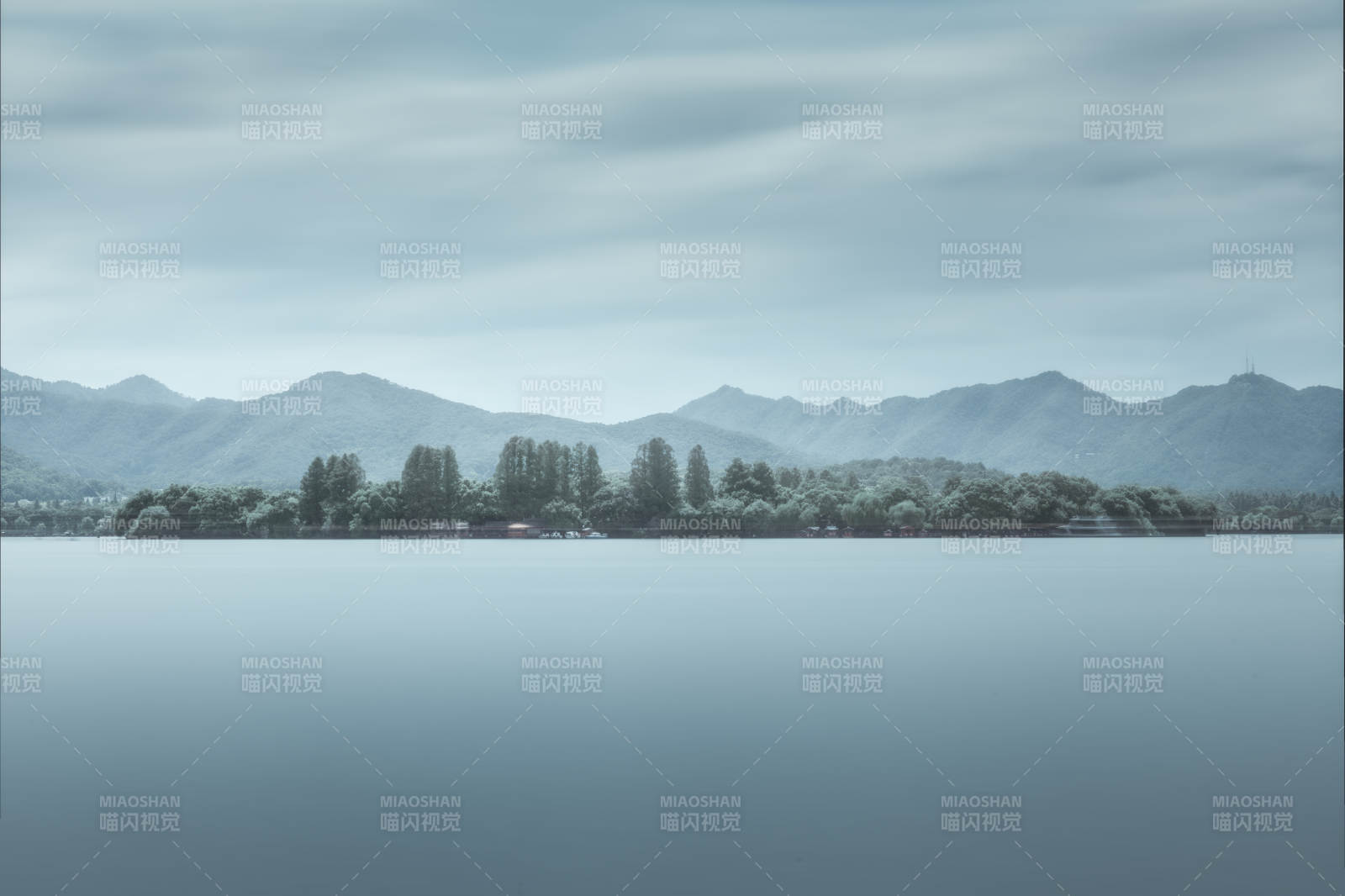 湖光山色 宁静致远  西湖图片