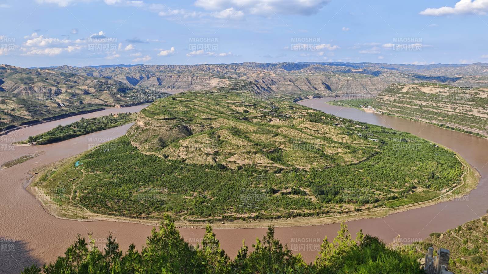延安延川黄河乾坤湾图片