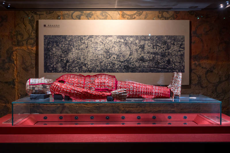 南越王博物馆丝缕玉衣图片