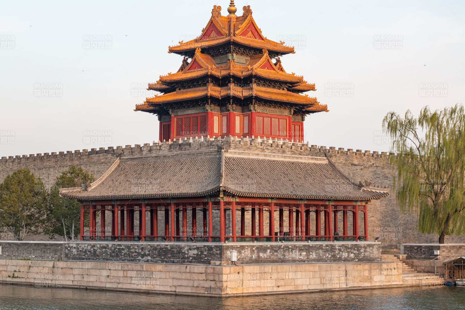 故宫角楼秋日风光图片