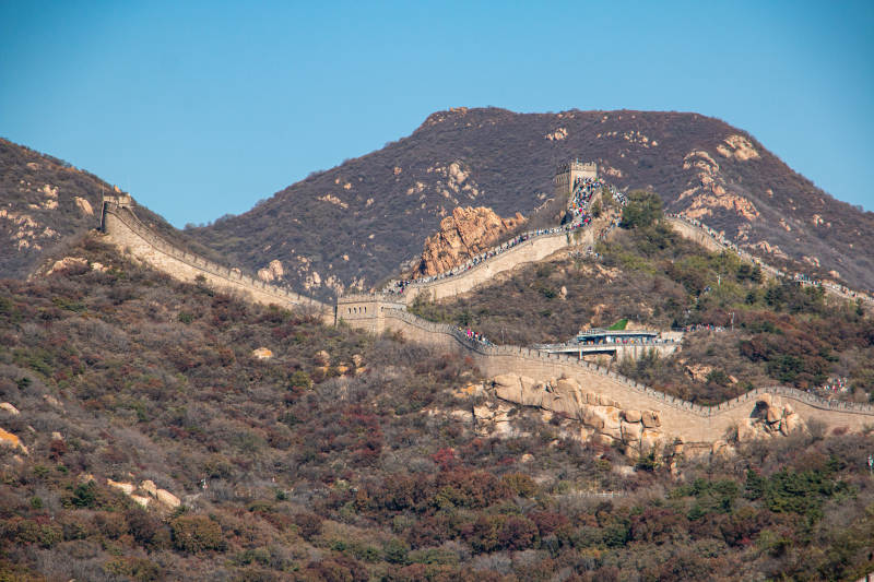 长城秋色 山峦叠翠图片