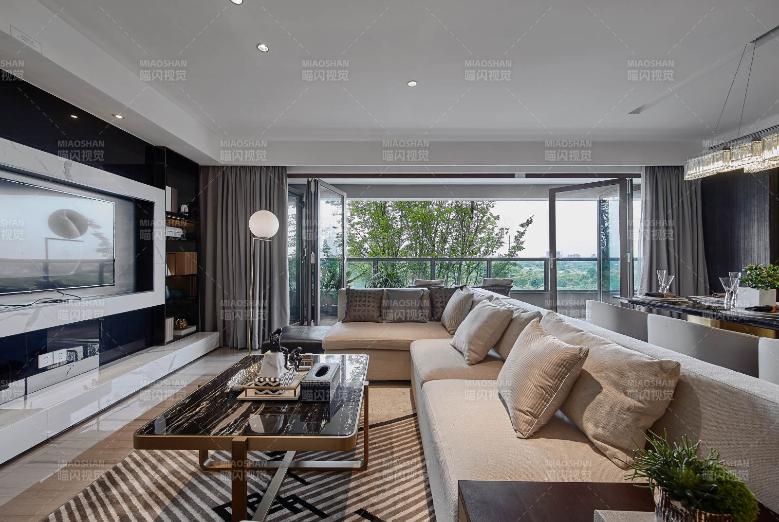 现代简约客厅设计图片