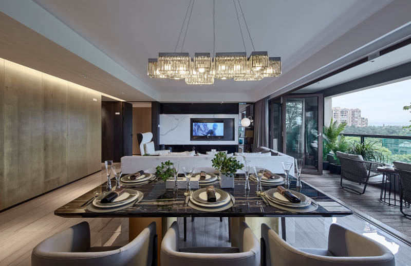现代简约餐厅设计图片