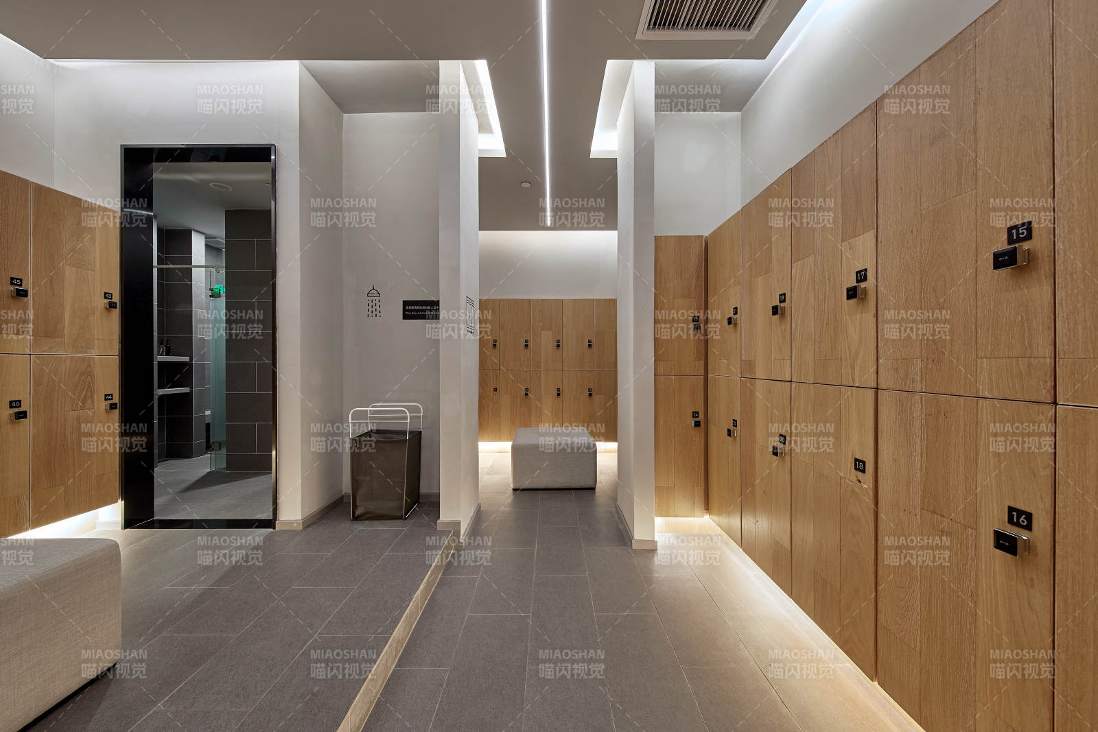 现代简约更衣室设计图片