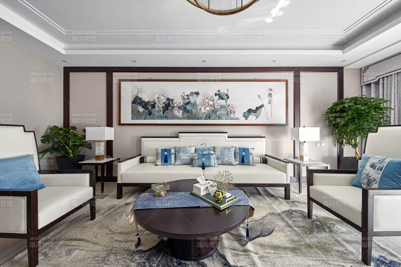 中式典雅客厅设计图片