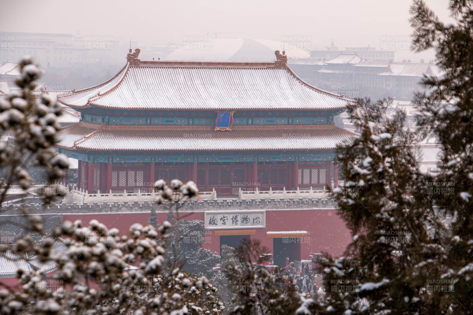 雪后故宫 古韵悠然图片