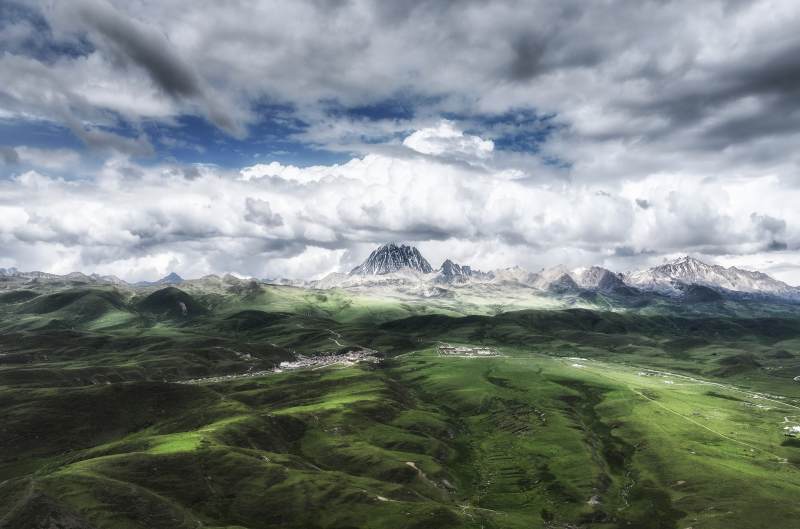 川西 雅拉雪山图片