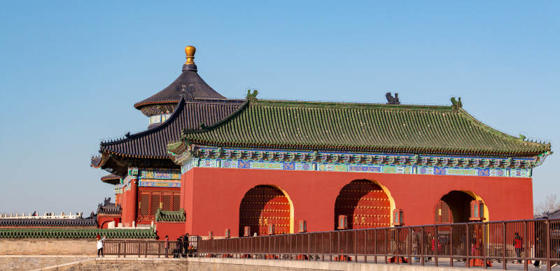 天坛祈年殿建筑群图片