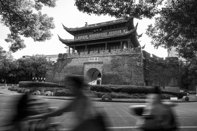 台州府城门古城墙图片