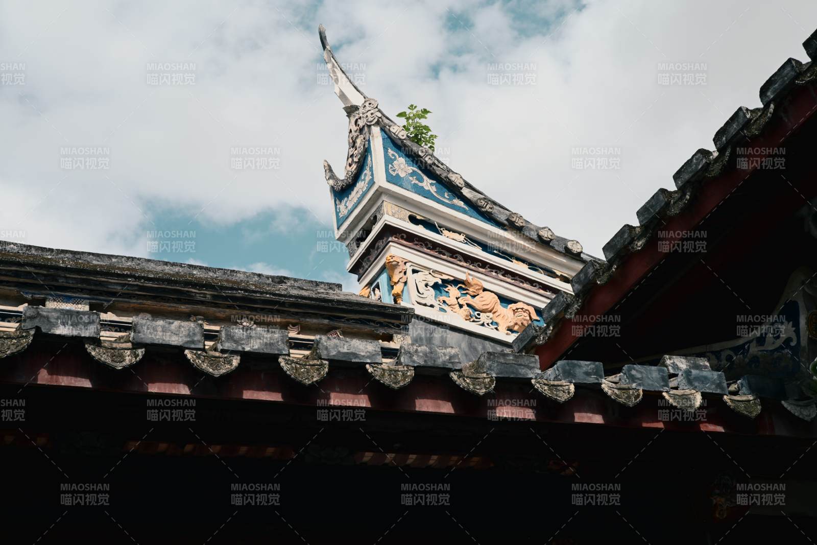 古建筑飞檐翘角细节图图片