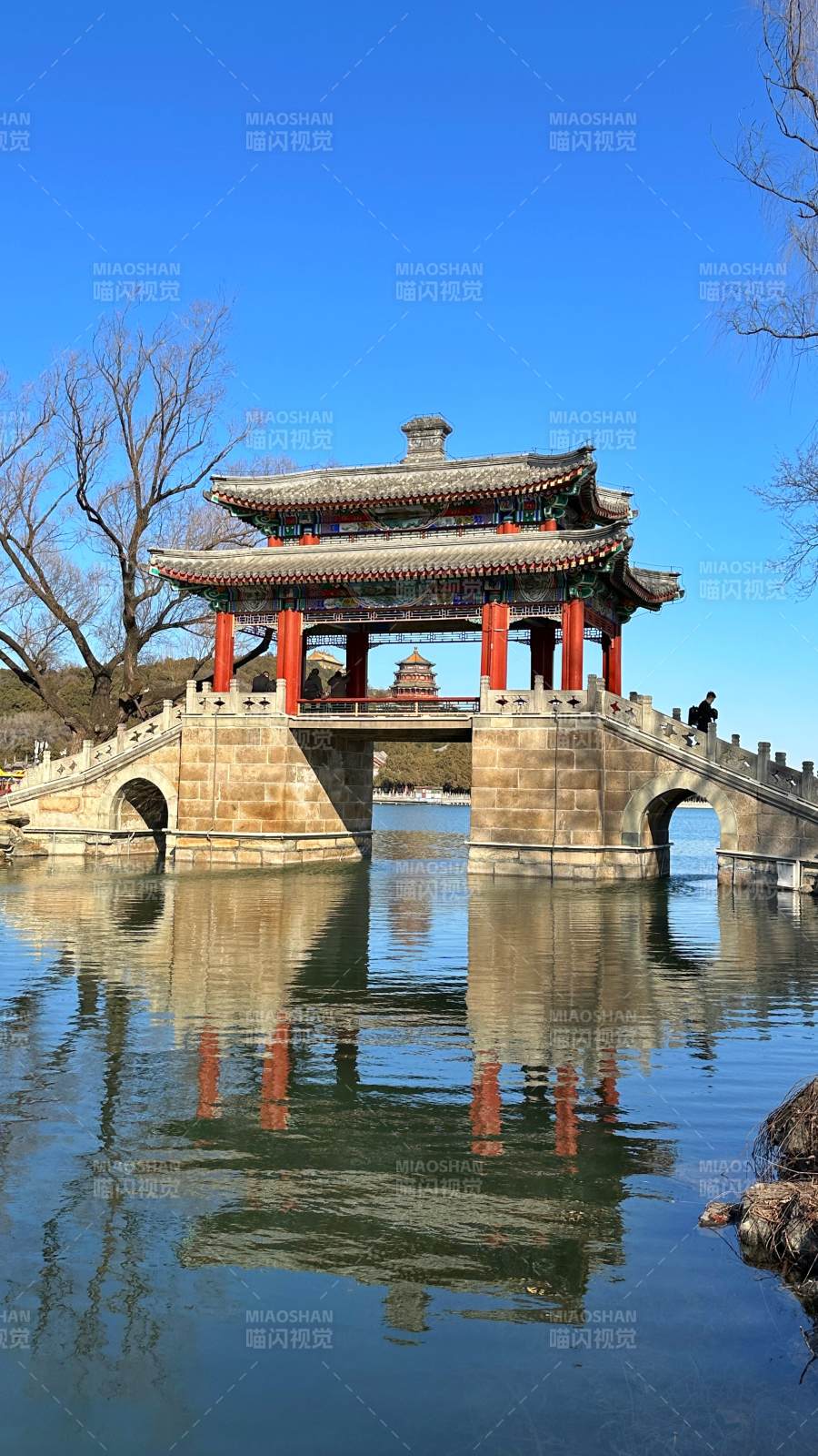 颐和园豳风桥图片