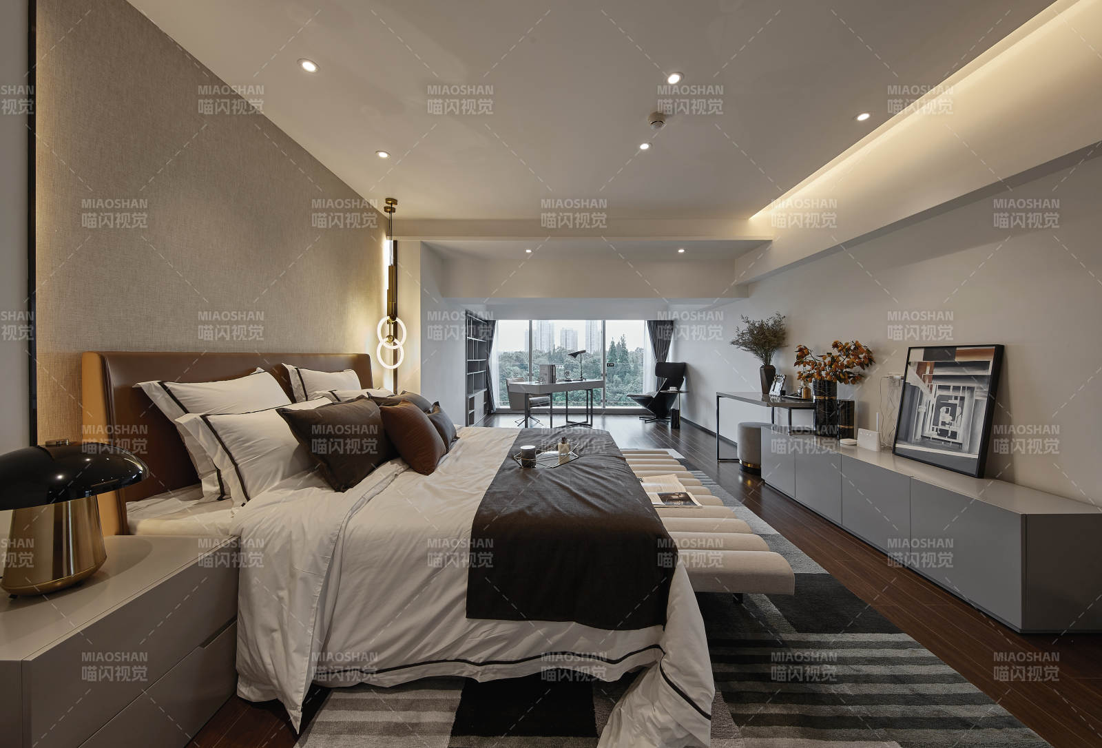 现代简约卧室设计图片