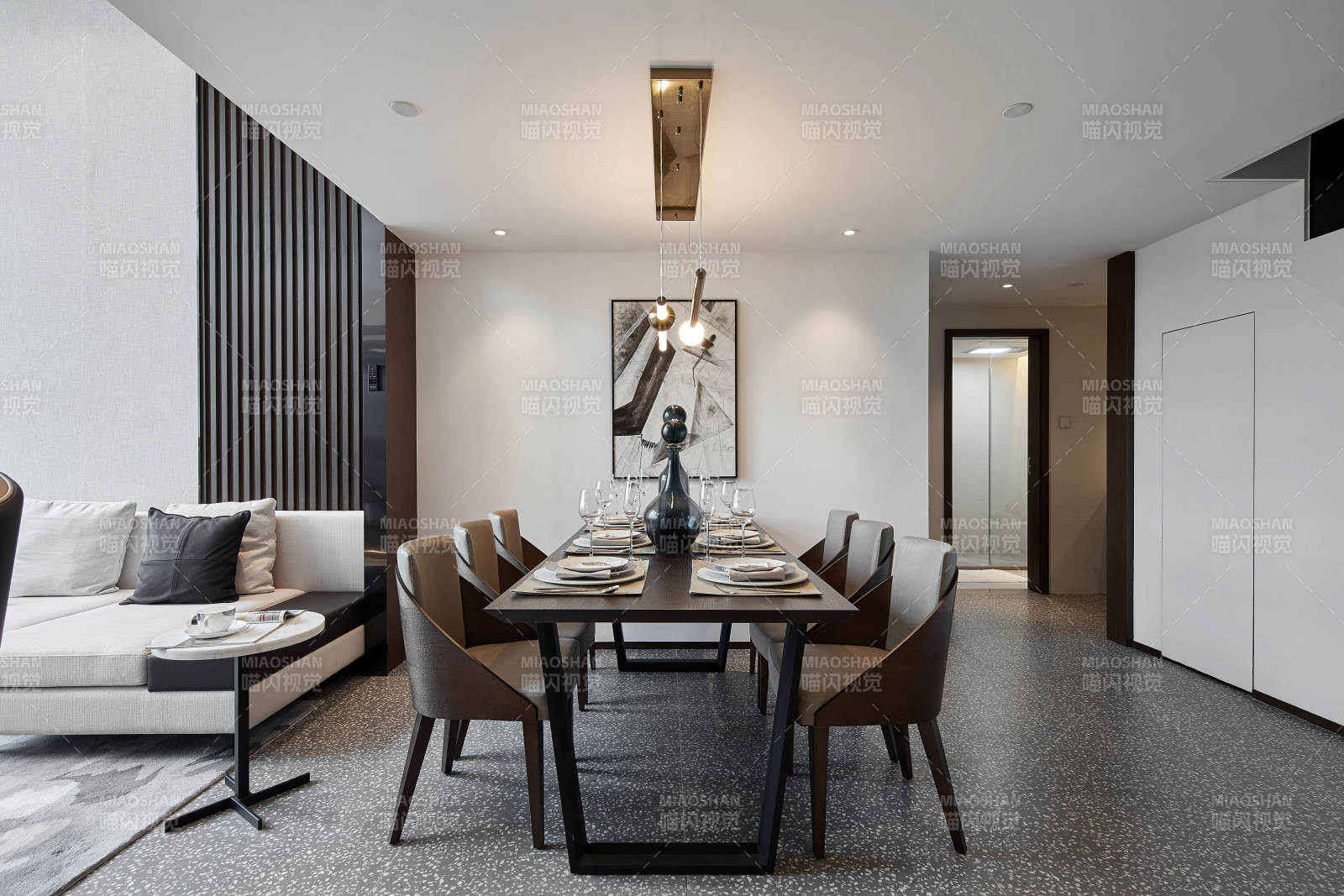 现代简约餐厅设计图片