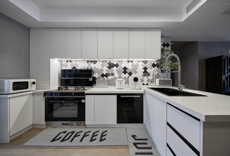 现代简约厨房设计图片