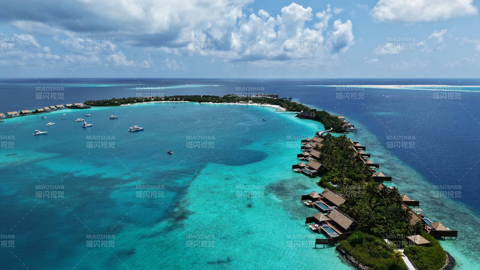 马尔代夫热带海岛度假胜地图片