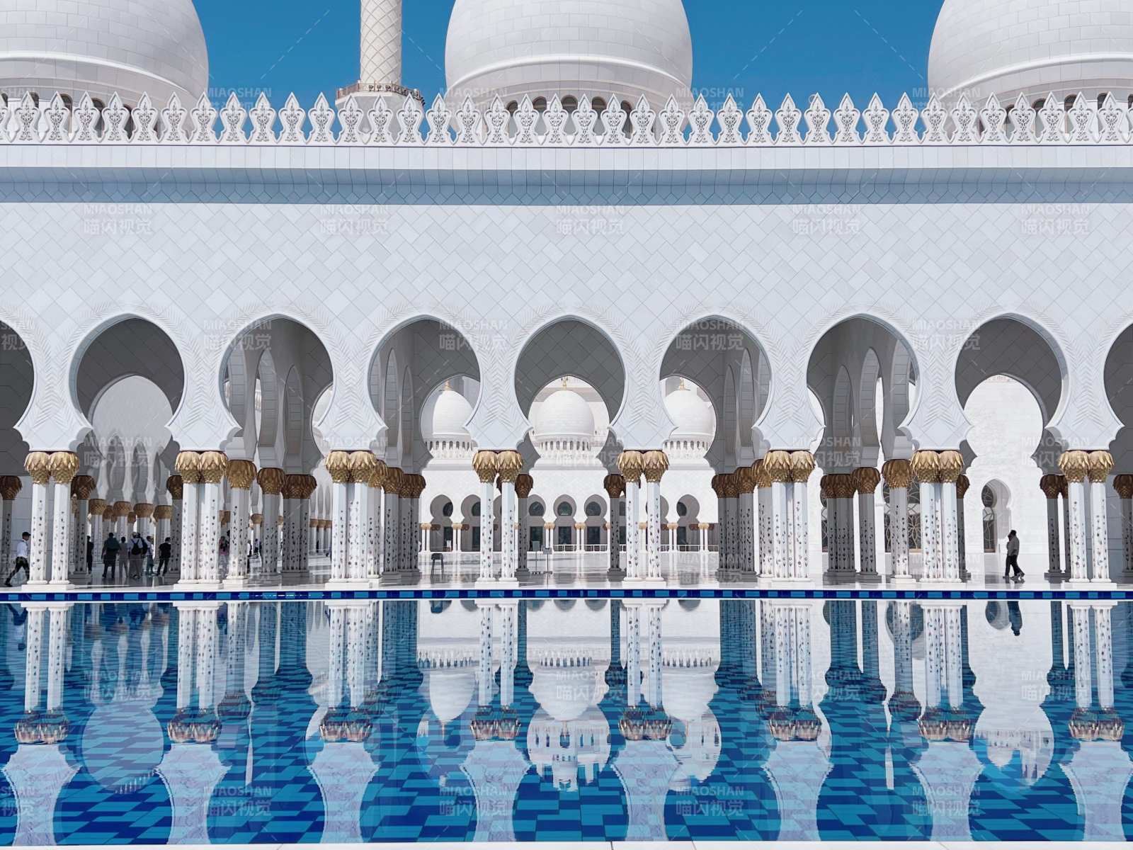 阿联酋阿布扎比--谢赫扎耶得大清真寺图片