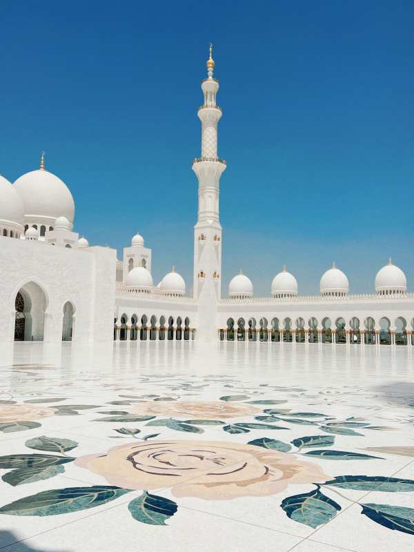 谢赫扎耶德清真寺图片