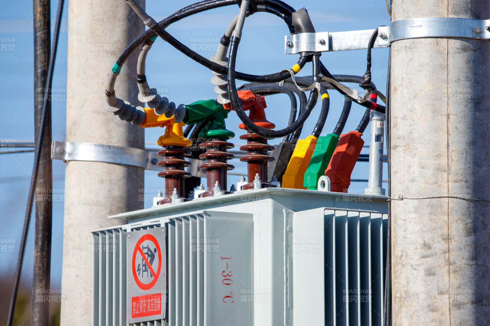 电力变压器连接细节图图片