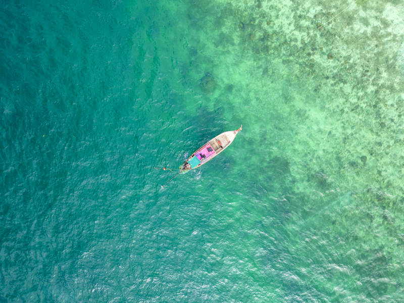碧海孤舟--普吉岛图片
