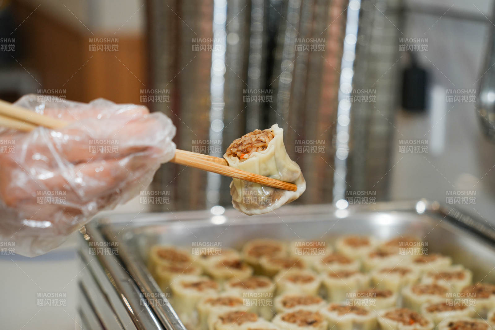 热腾腾的烧麦 美味诱人图片