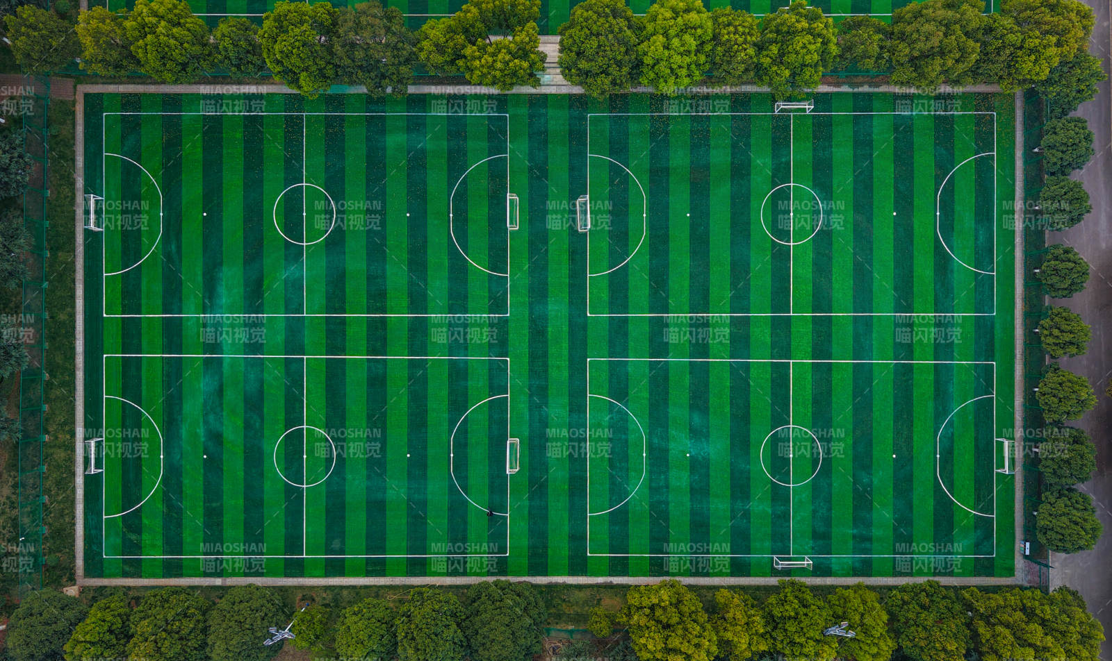 足球场俯瞰图图片