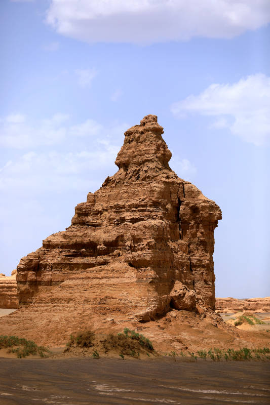 敦煌雅丹地貌景观图片