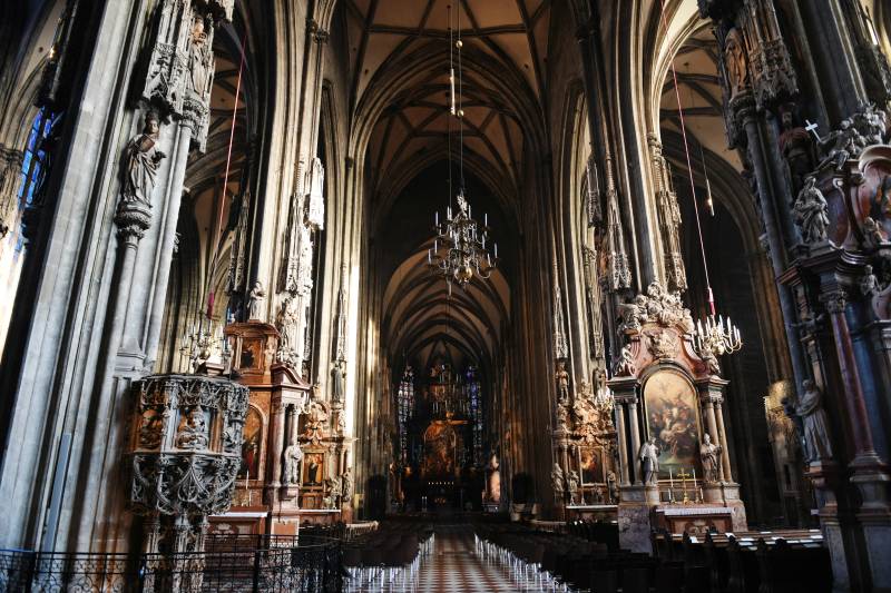 维也纳圣斯蒂芬大教堂图片