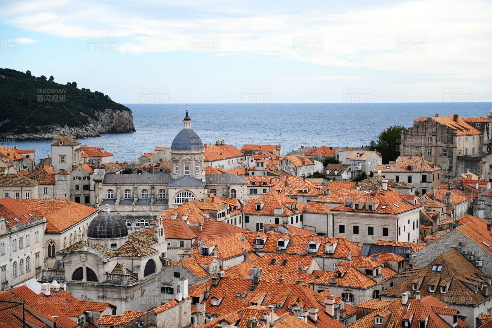 杜布罗夫尼克老城风光图片