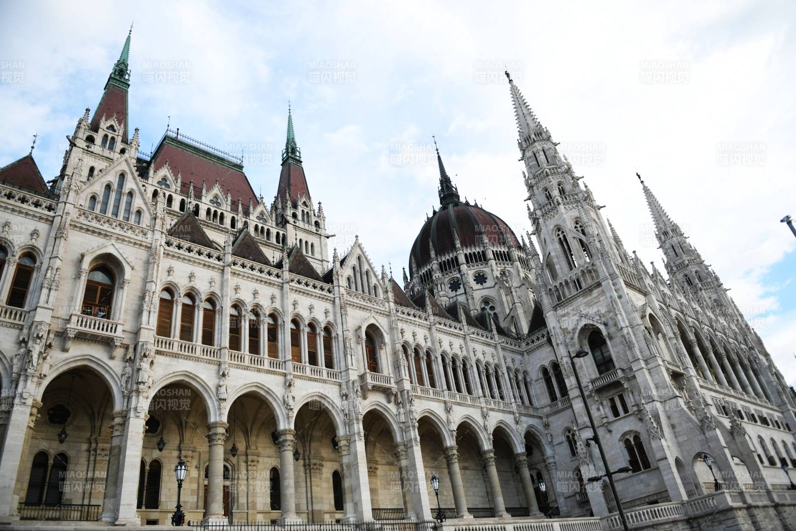 匈牙利国会大厦外景图片