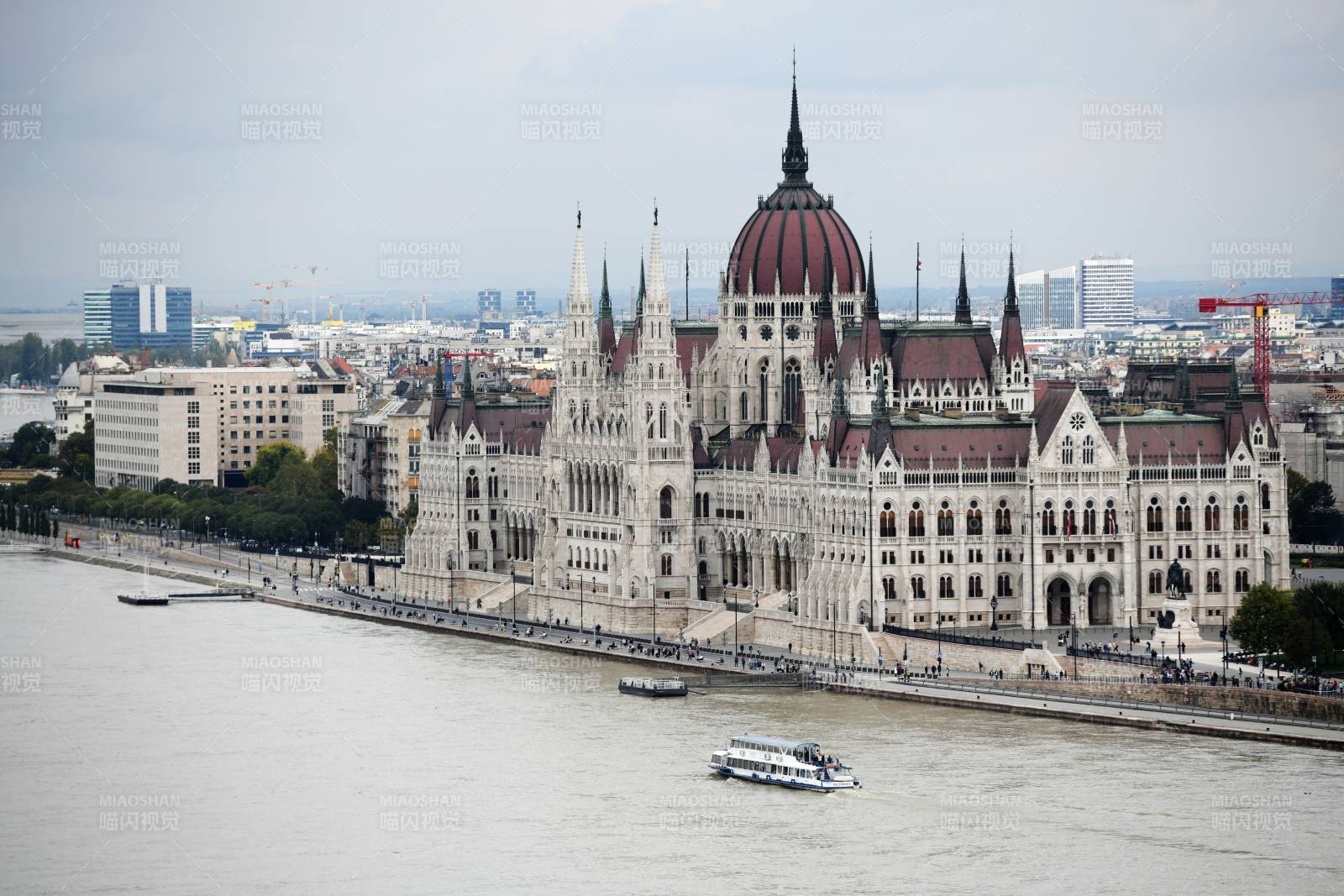 匈牙利国会大厦全景图片