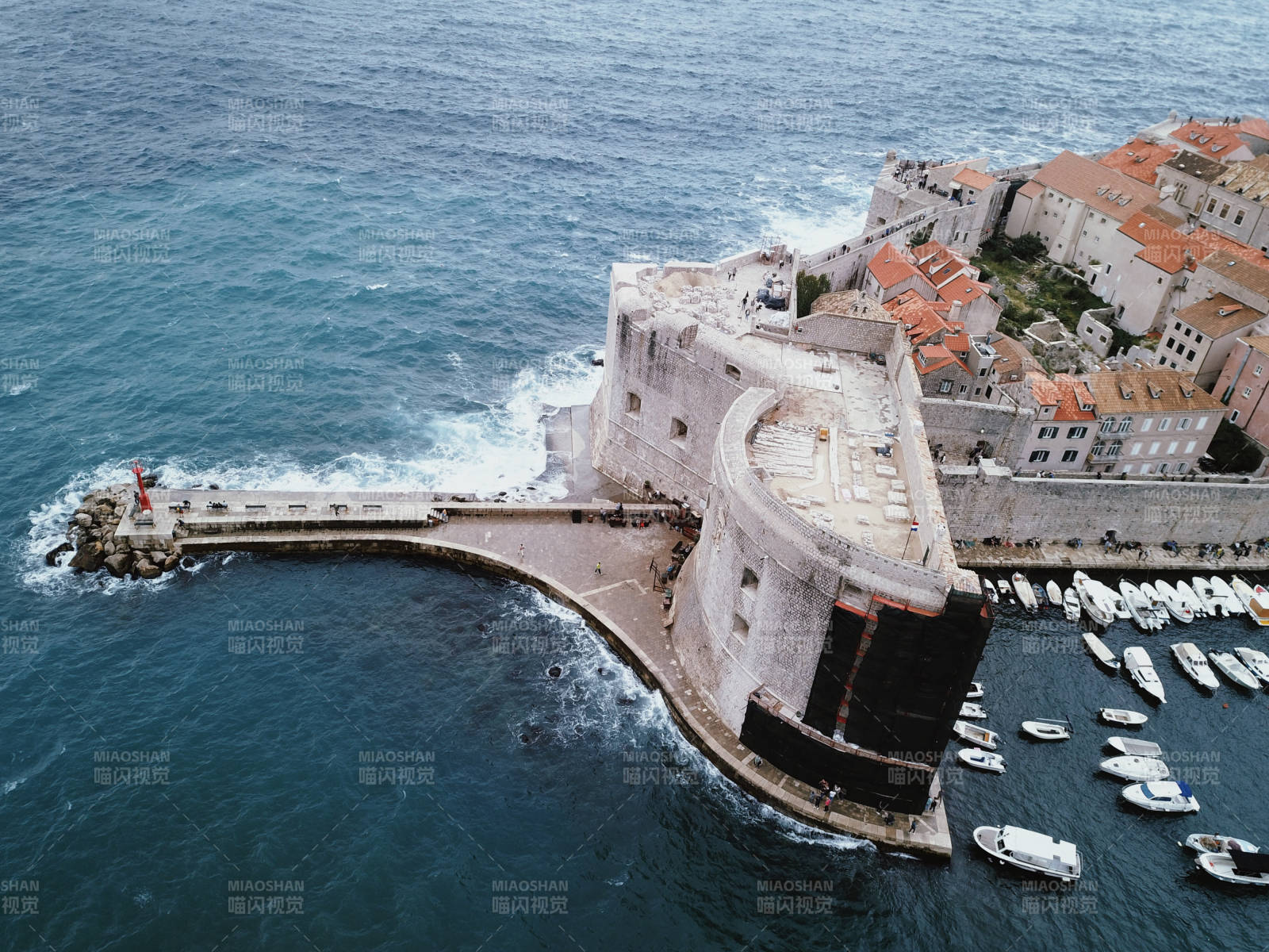 杜布罗夫尼克古城墙图片