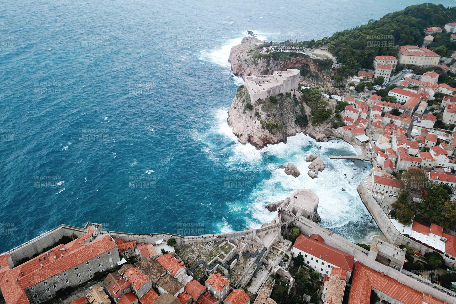 克罗地亚 杜布罗夫尼克 海滨古城风光无限图片